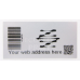 VOID Asset Label Transparent 38x19mm Personalised Custom Design - Quantity 500Transparent VOID